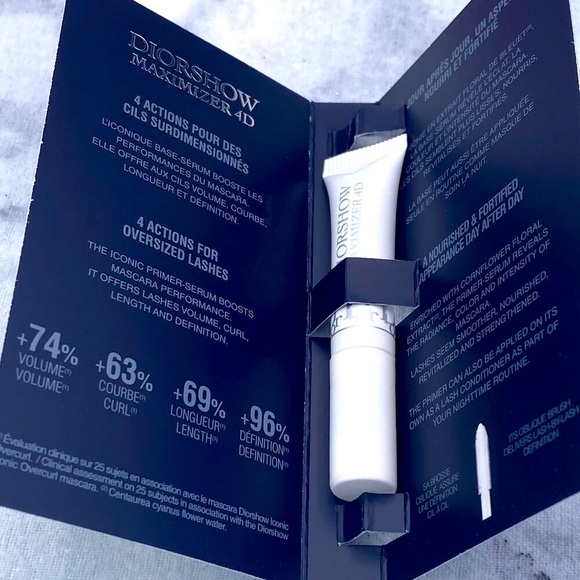 Dior Beauty Gift Set-Black Pouch,Foundation,Mascara,Lipstick,Serum-8pc-BOXED-NEW - Picture 8 of 16